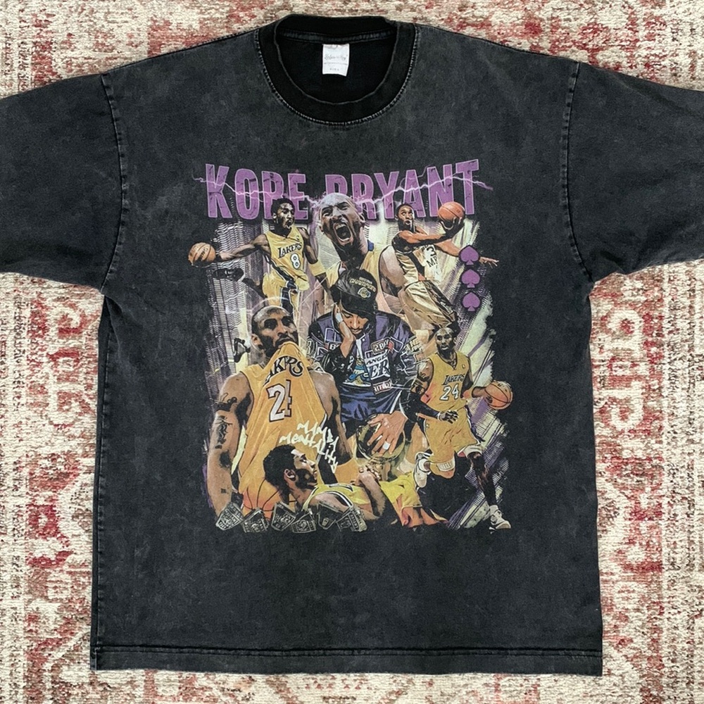 Kobe Bryant Heavyweight graphic Cotton Tee Shirt